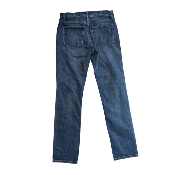 J.Crew Mens Flex Straight Leg Jeans Size W30 L32 Dark Wash Classic 90s - Picture 3 of 6